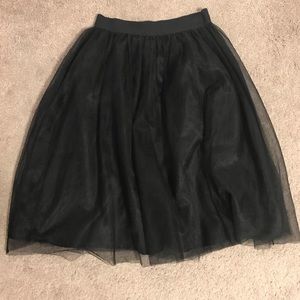 Soprano Elastic Waist Tulle Skirt